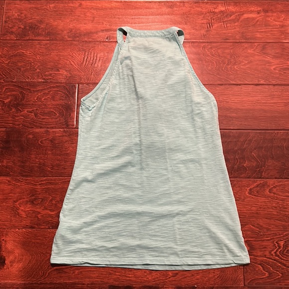 Lilly Pulitzer Blue Ruffle Shay Tank Top - Picture 6 of 6